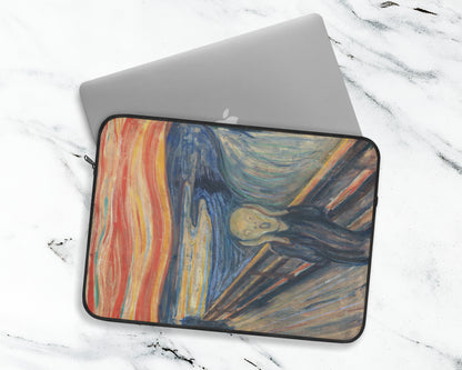 Edvard Munch - The Scream laptop sleeve