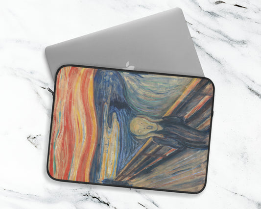 Edvard Munch - The Scream laptop sleeve