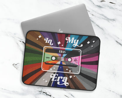 In my Eras era vintage cassette tape laptop sleeve