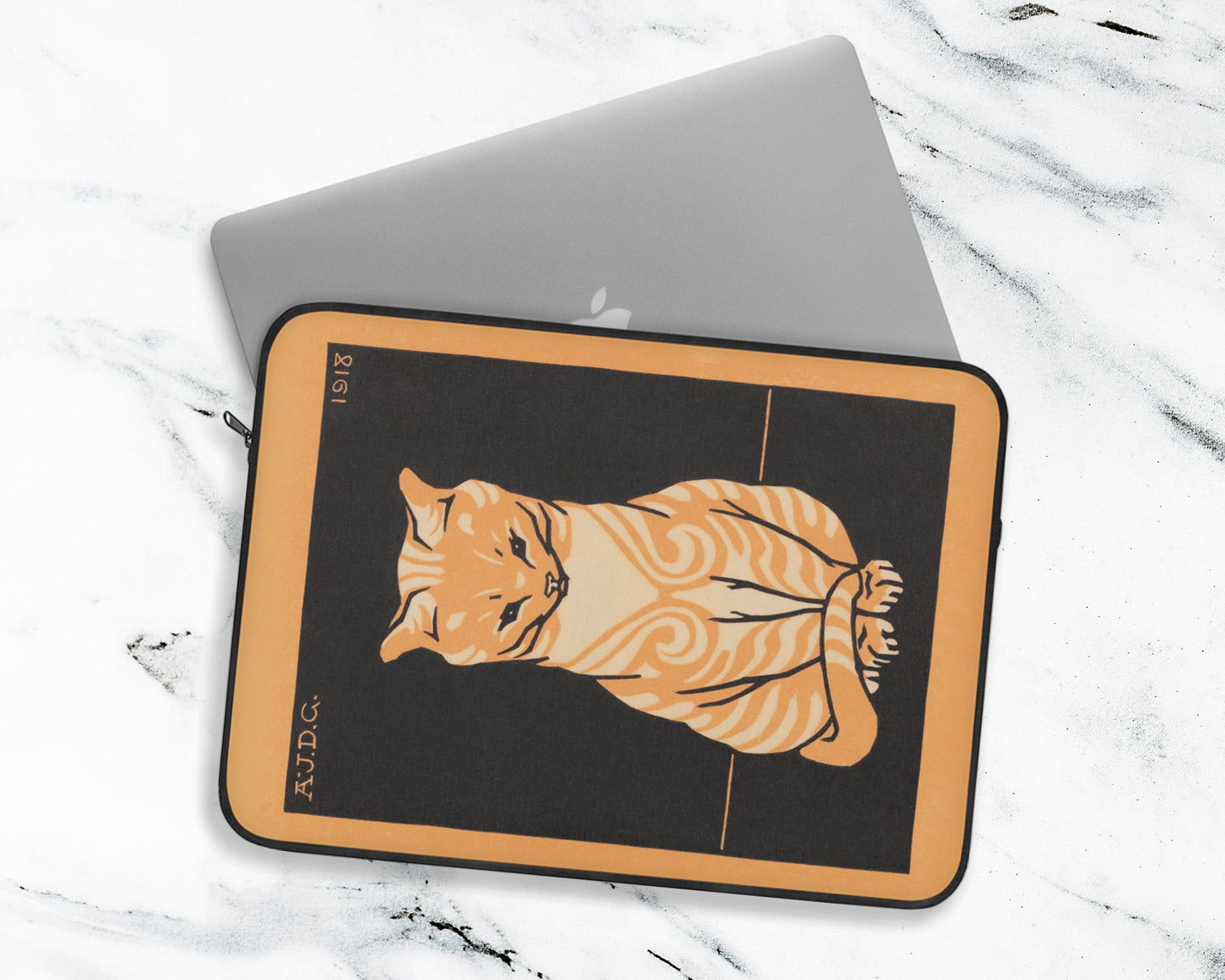 Julie de Graag - Sitting Cat laptop sleeve