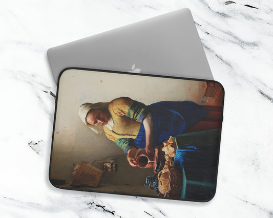 Johannes Vermeer - The Milkmaid laptop sleeve