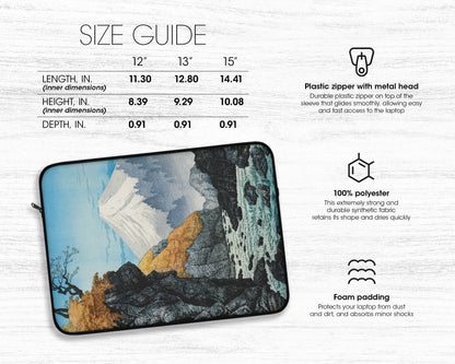 Hiroaki Takahashi - Foot of Mount Ashitaka laptop sleeve