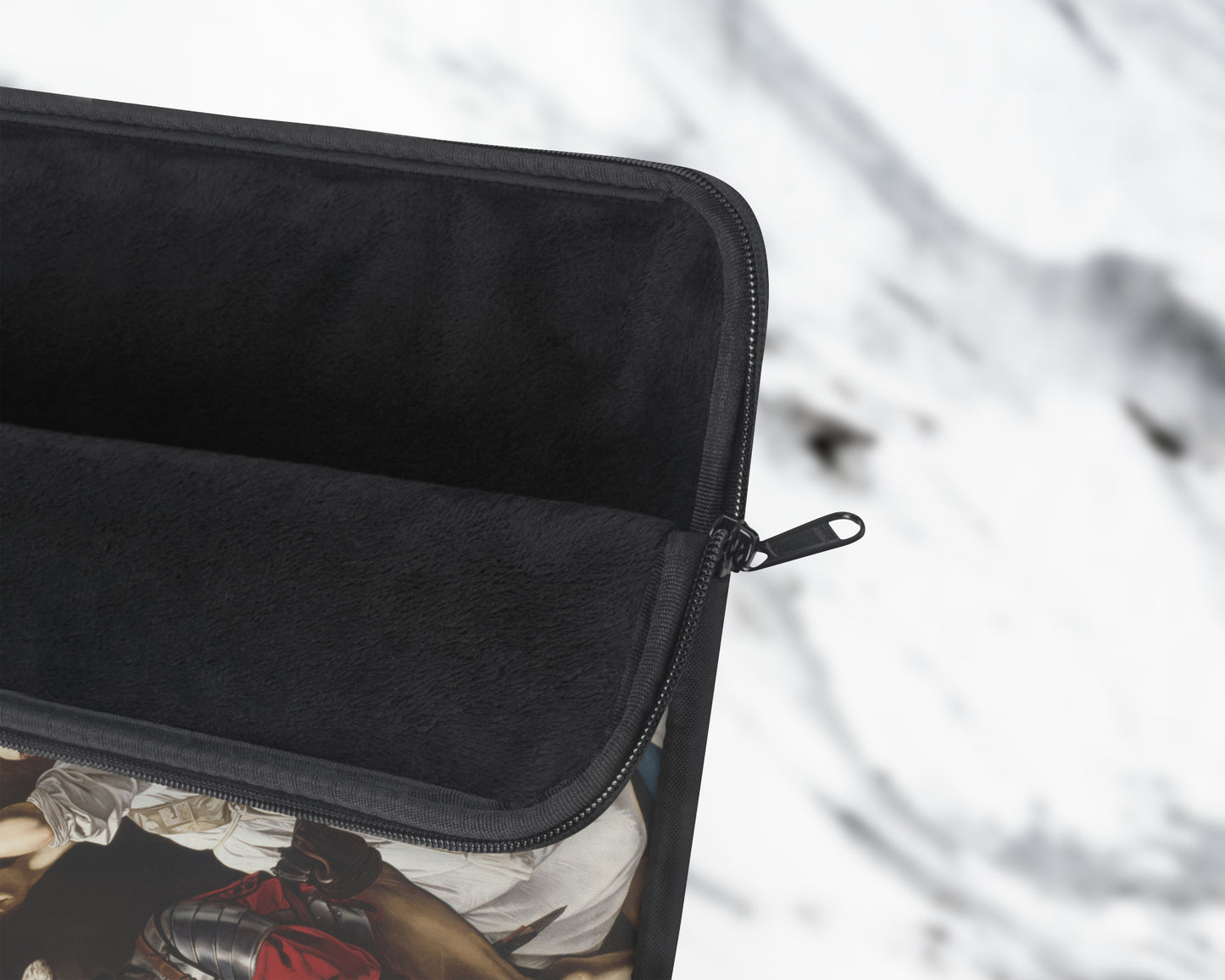 Cecco del Caravaggio - Resurrection laptop sleeve
