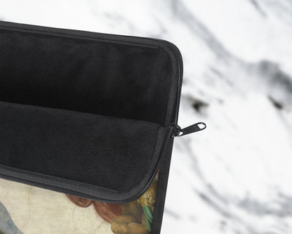 Michelangelo Buonarroti - The Creation of Adam laptop sleeve