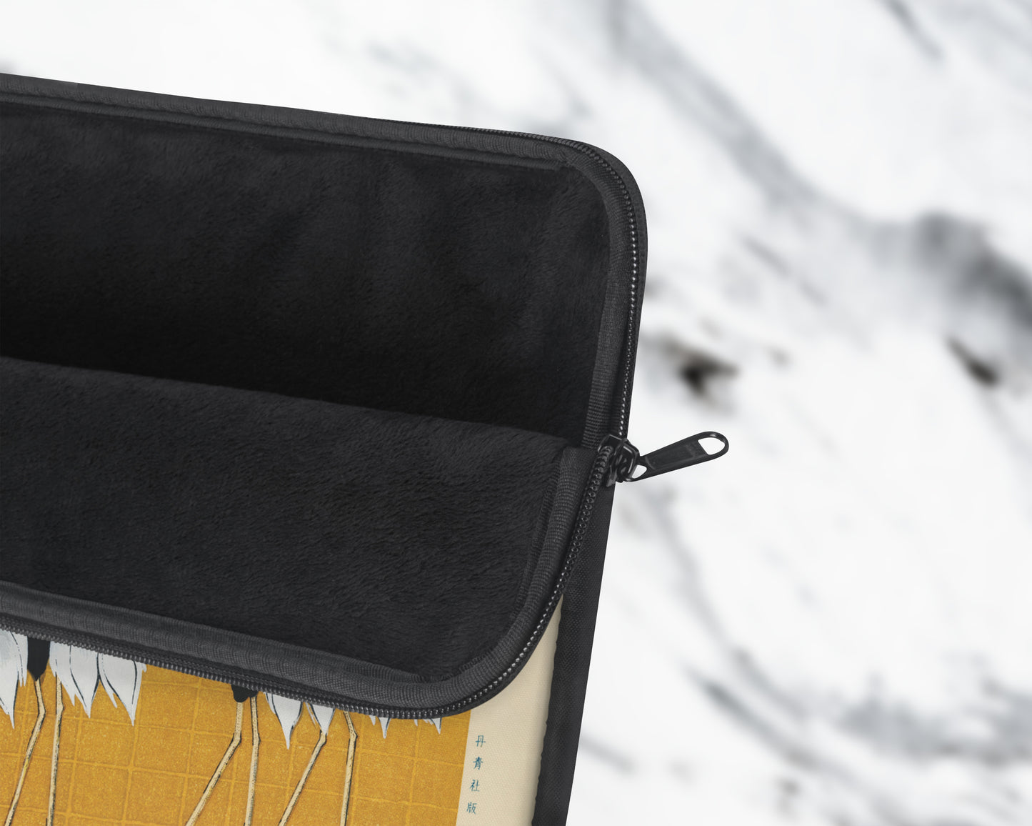 Ogata Korin - A Traditional Portrait of a Flock of Beautiful Japanese Red Crown Crane laptop sleeve