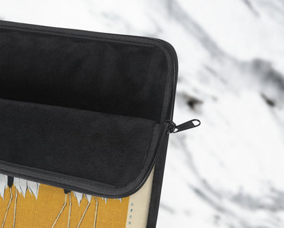 Ogata Korin - A Traditional Portrait of a Flock of Beautiful Japanese Red Crown Crane laptop sleeve