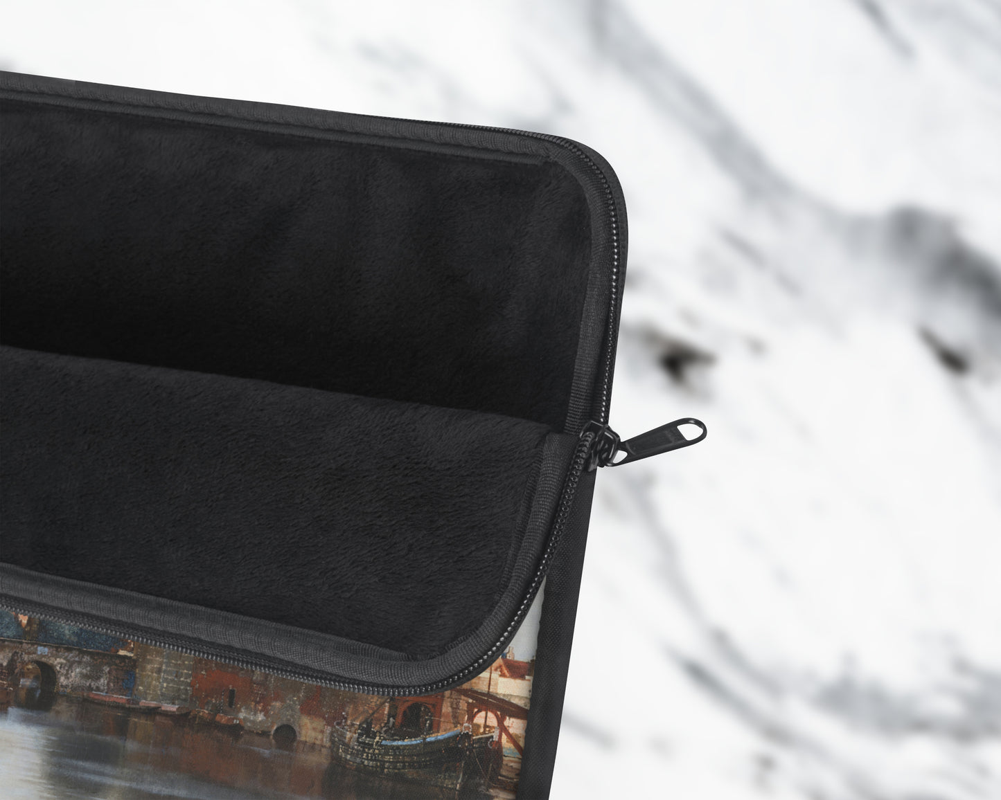 Johannes Vermeer - View of Delft laptop sleeve