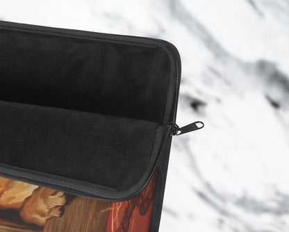 Edwin Landseer - Dignity and Impudence laptop sleeve