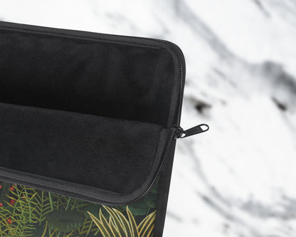 Henri Rousseau - Virgin Forest with Sunset laptop sleeve