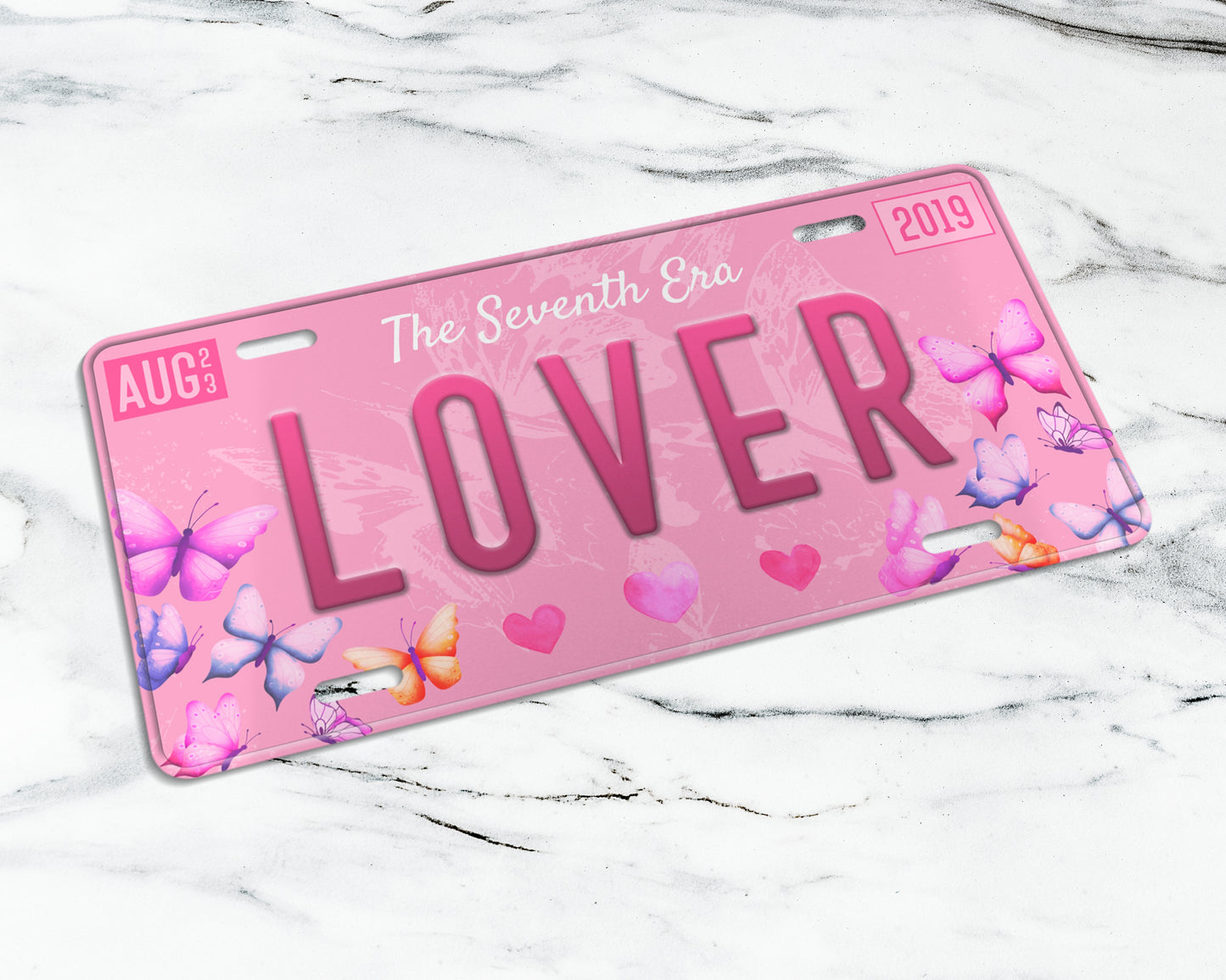 Lover era license plate