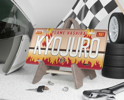Kyojuro license plate