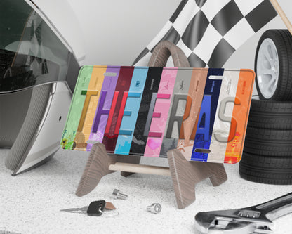 The Eras license plate