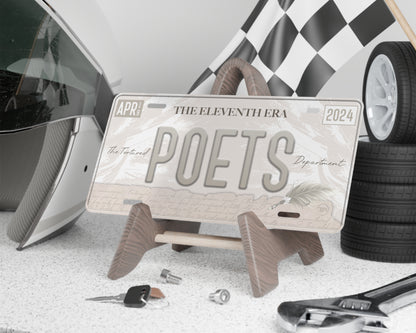 Tortured Poets era license plate