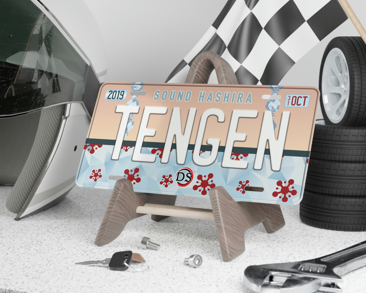 Tengen license plate