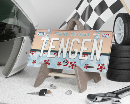 Tengen license plate