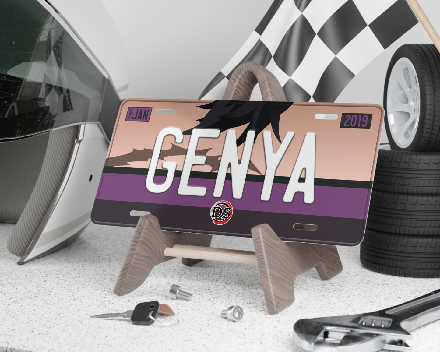 Genya license plate