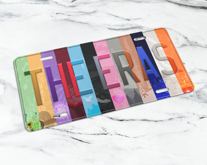 The Eras license plate