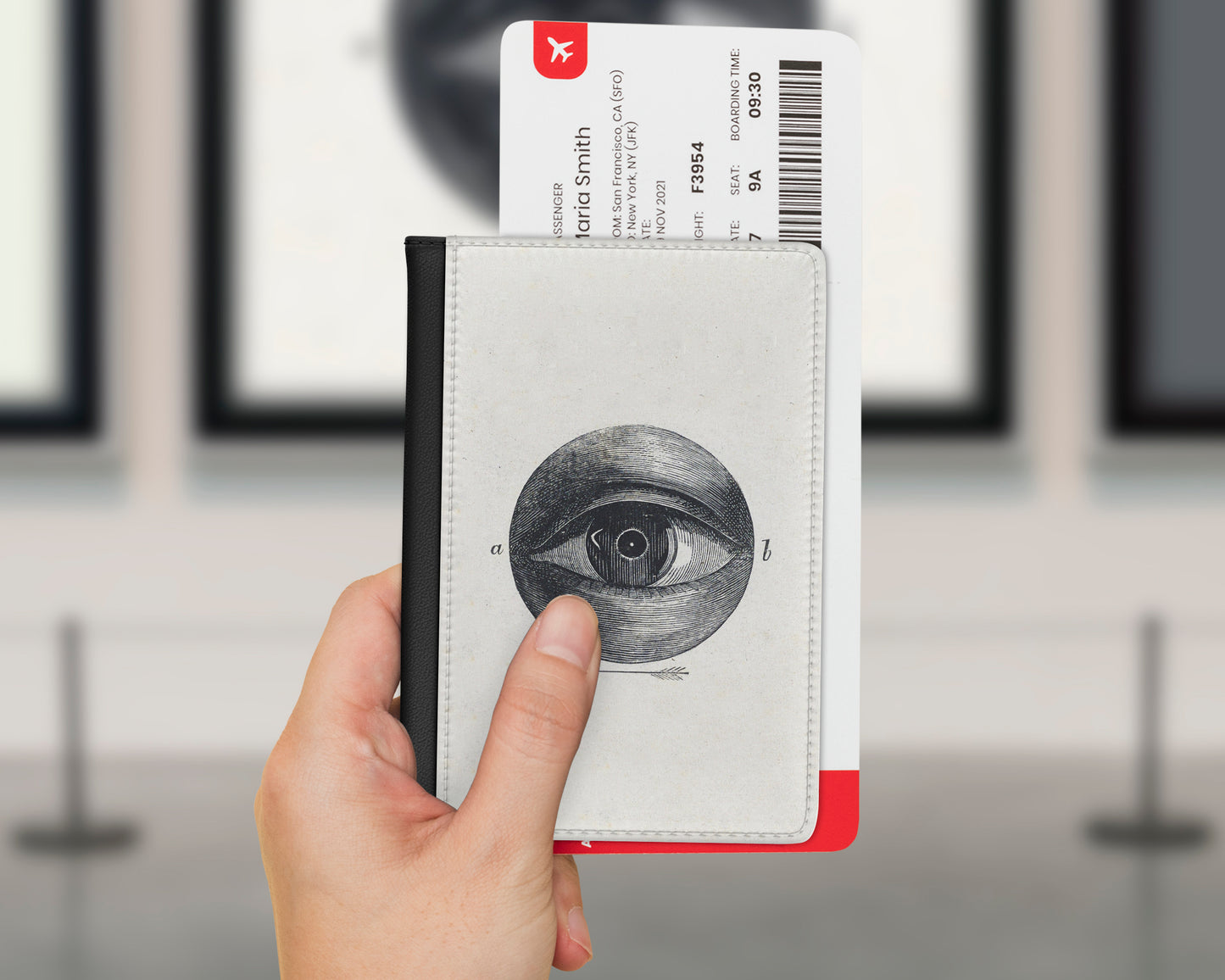 Isaac Weissenbruch - Menselijk Oog Met Een Afwijking passport cover