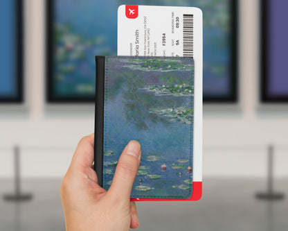 Claude Monet - Water Lilies passport cover
