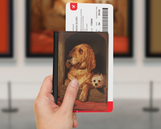 Edwin Landseer - Dignity and Impudence passport cover