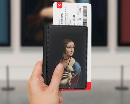 Leonardo Da Vinci - Lady with an Ermine passport cover