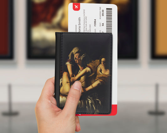 Artemisia Gentileschi - Judith Slaying Holofernes passport cover
