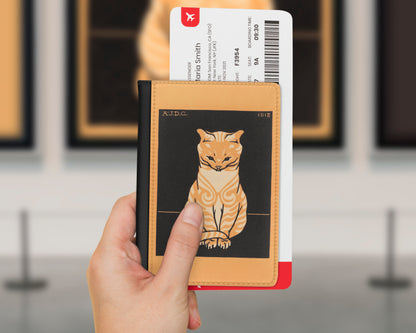 Julie de Graag - Sitting Cat passport cover