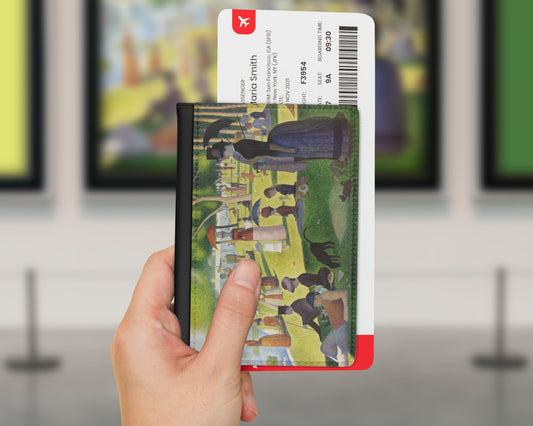 Georges Seurat - A Sunday on La Grande Jatte passport cover