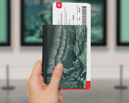 William MacKenzie - Aurora Borealis in High Latitudes passport cover