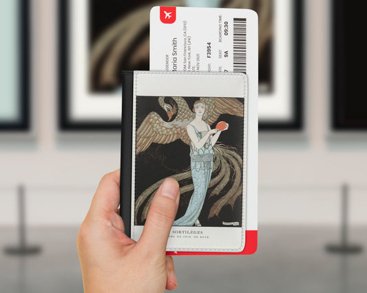 George Barbier - Sortilèges: Evening Dress, de Beer passport cover