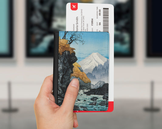 Hiroaki Takahashi - Foot of Mount Ashitaka passport cover