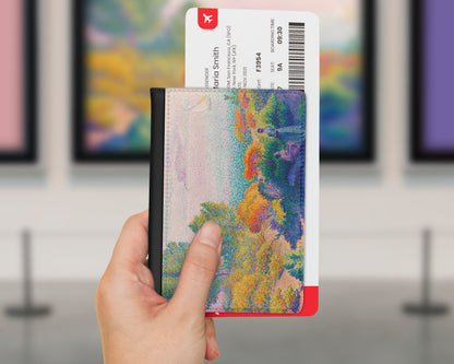 Henri Edmond Cross - Two Women by the Shore, Mediterranean passport cover