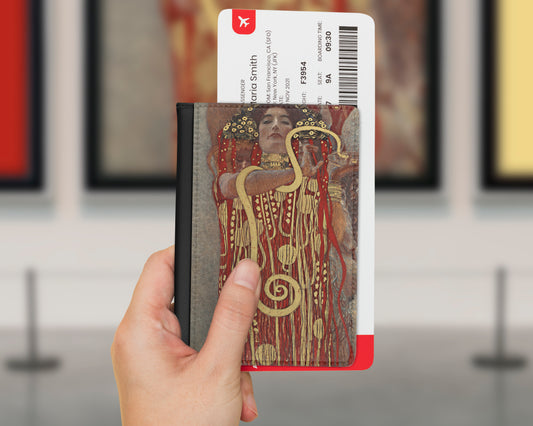 Gustav Klimt - Hygieia passport cover