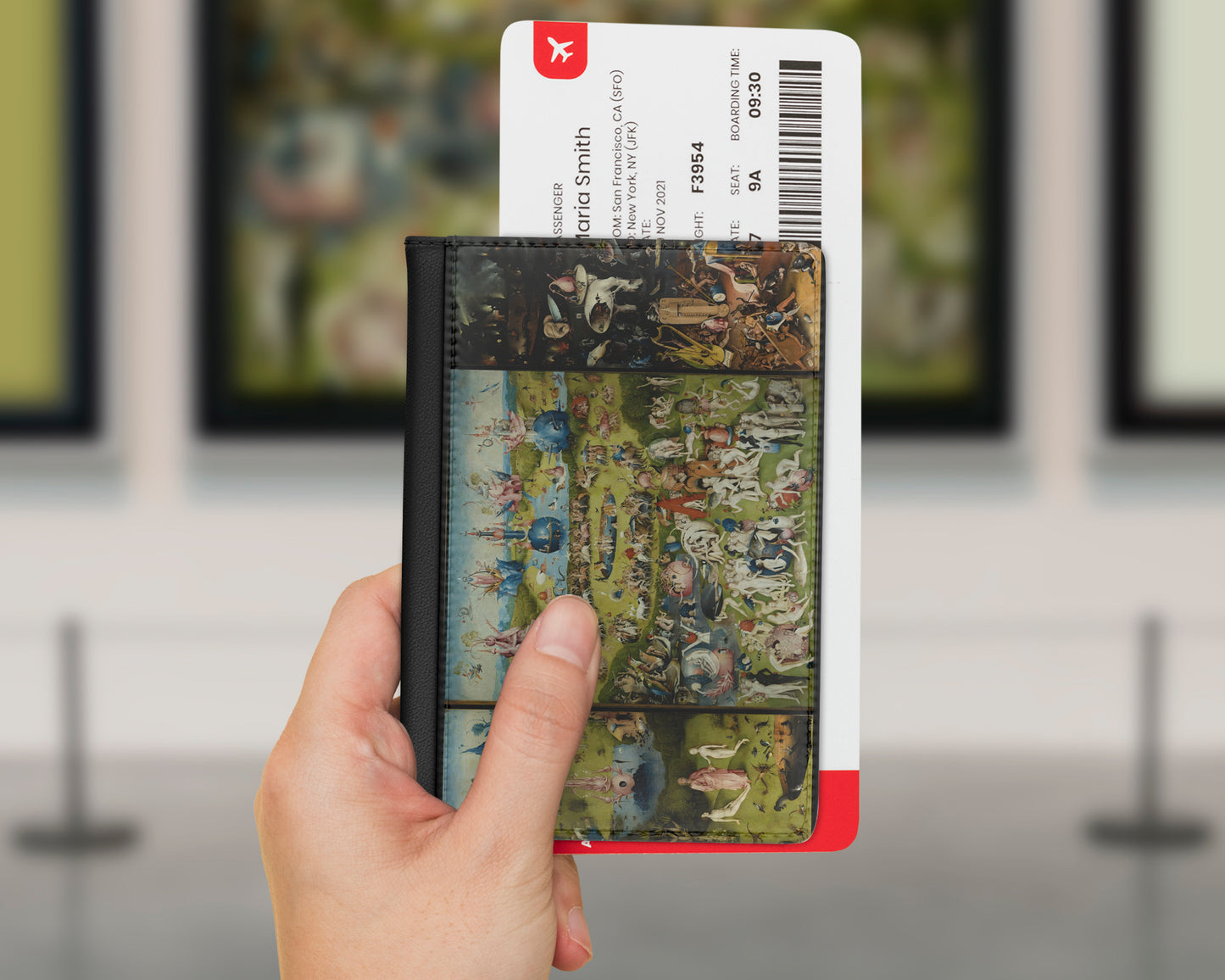 Hieronymus Bosch - The Garden of Earthly Delights passport cover