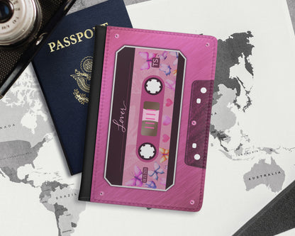 Lover era cassette tape passport cover
