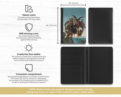 Michelangelo Buonarroti - The Torment of Saint Anthony passport cover