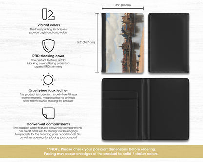 Johannes Vermeer - View of Delft passport cover