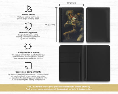 Francisco Goya - Saturn Devouring His Son passport cover