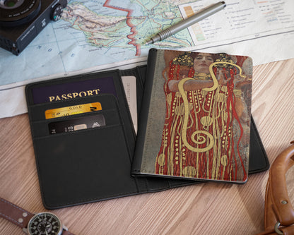 Gustav Klimt - Hygieia passport cover