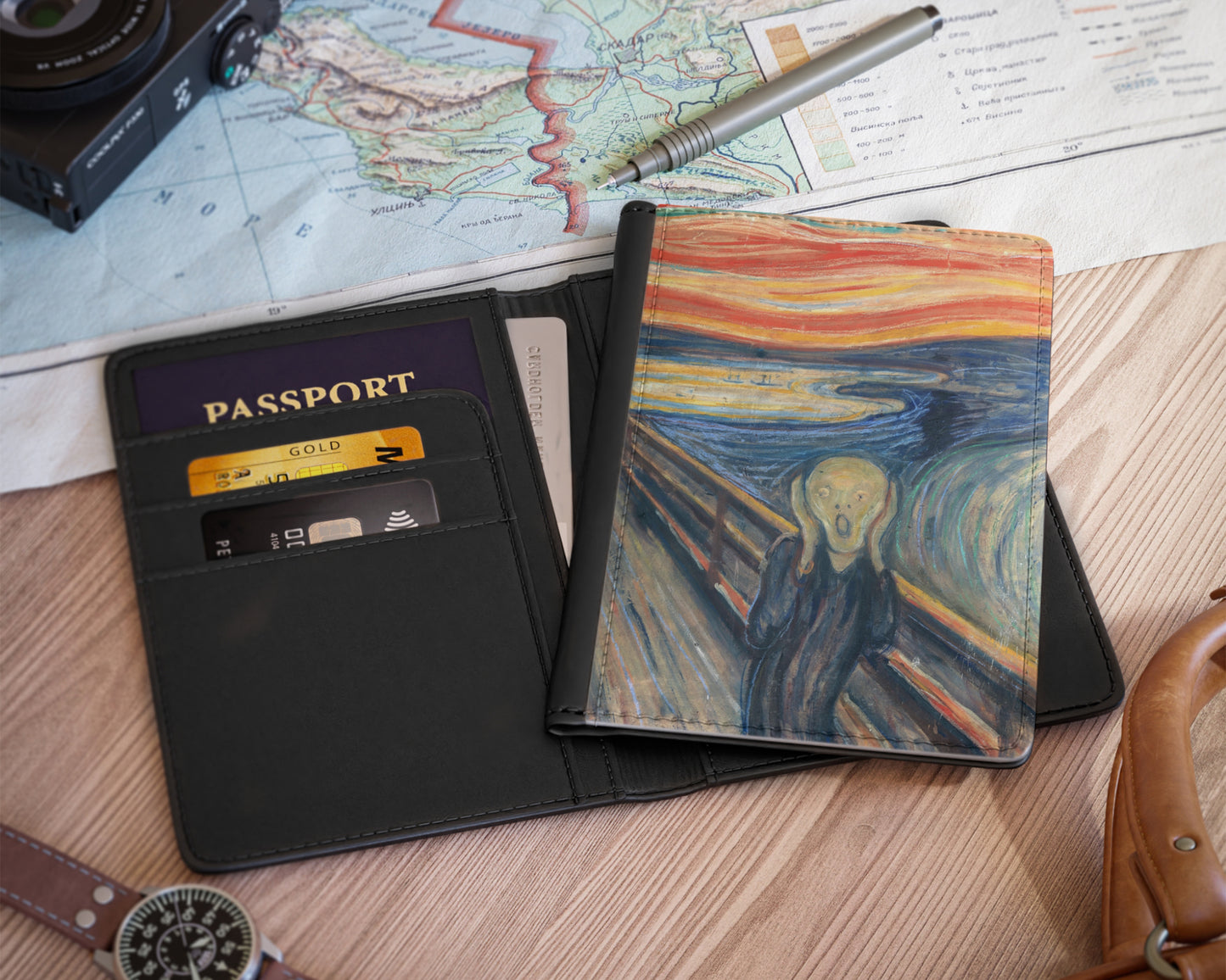 Edvard Munch - The Scream passport cover