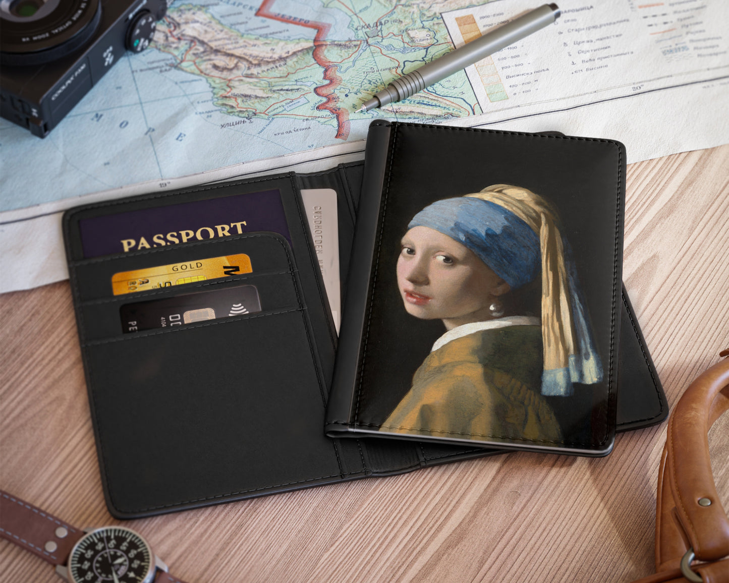 Johannes Vermeer - Girl with a Pearl Earring passport cover