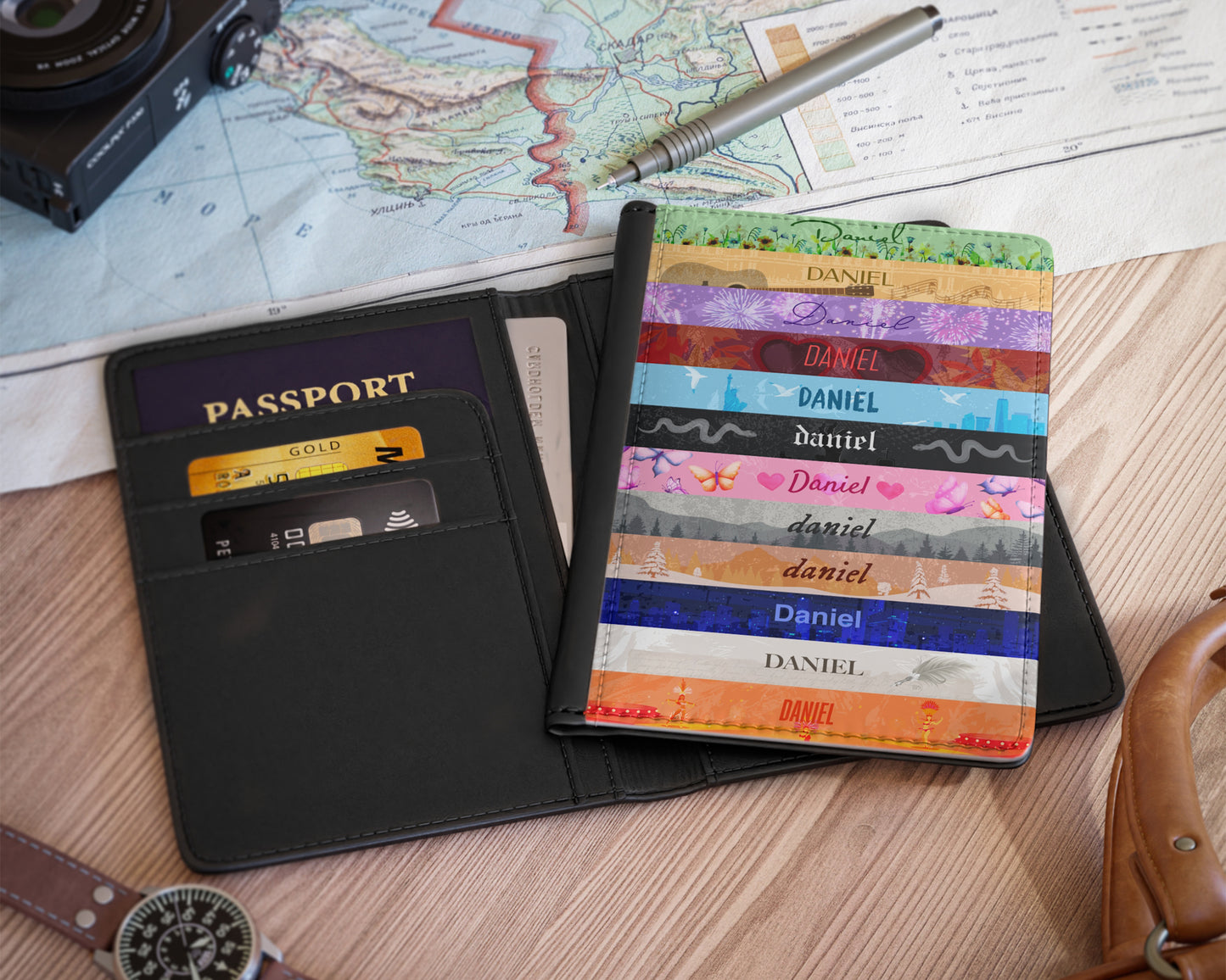 Personalized name Eras passport cover