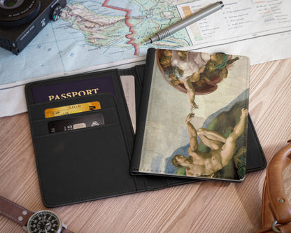 Michelangelo Buonarroti - The Creation of Adam passport cover