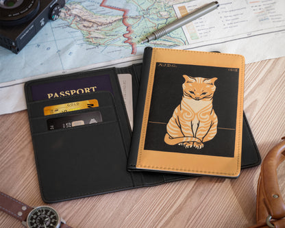 Julie de Graag - Sitting Cat passport cover