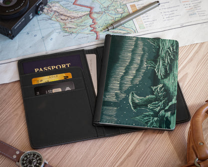 William MacKenzie - Aurora Borealis in High Latitudes passport cover