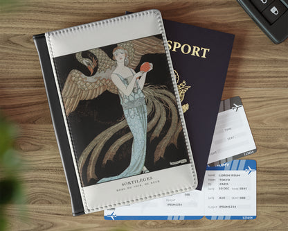 George Barbier - Sortilèges: Evening Dress, de Beer passport cover