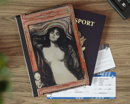 Edvard Munch - Madonna passport cover