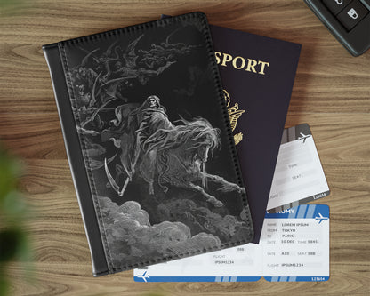 Gustave Dore - The Vision of Death passport cover