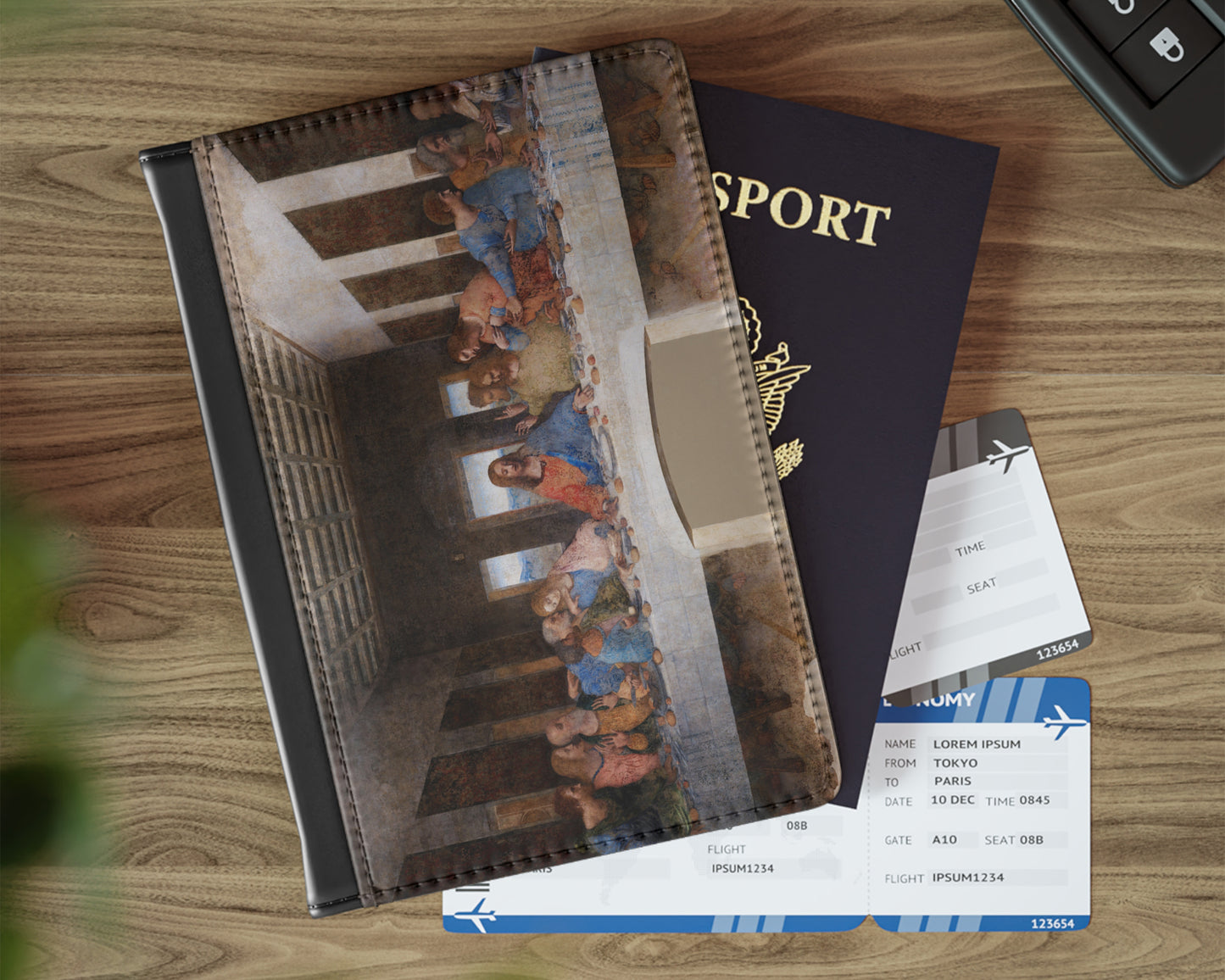Leonardo Da Vinci - The Last Supper passport cover