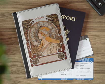 Alphonse Maria Mucha - Zodiaque (La Plume) passport cover